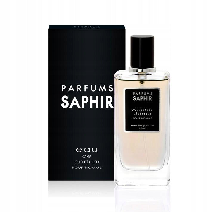 SAPHIR Acqua Uomo Man Pour Homme Eau de Parfum for men EDP 50ml