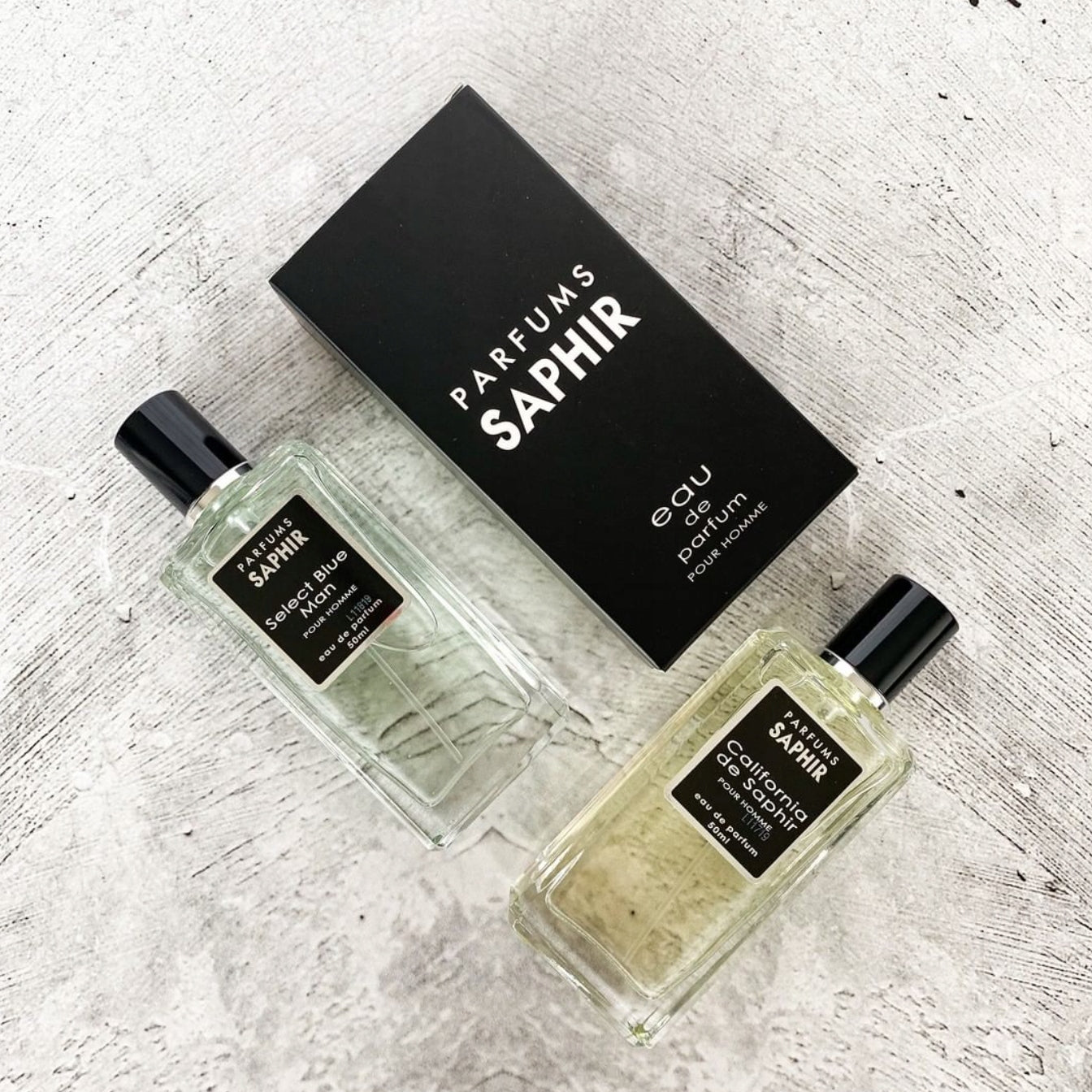 SAPHIR MEN CALIFORNIA Eau de Parfum, 50 ml Packaging status original