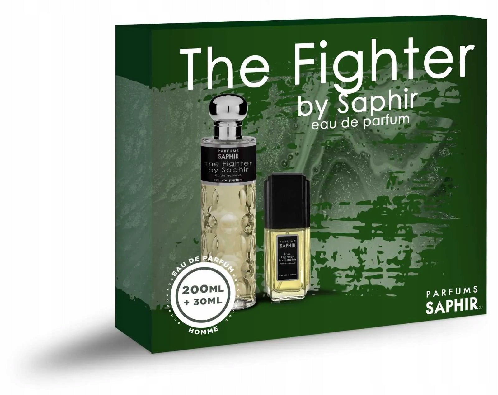 SAPHIR MEN The FIGHTER Eau de Parfum Set, 200 ml +30 ml