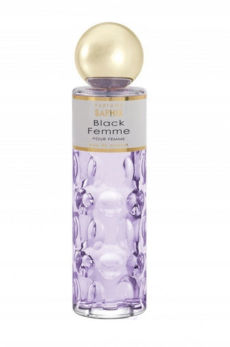 SAPHIR WOMEN BLACK FEMME Eau de Parfum, 200 ml Brand Saphir