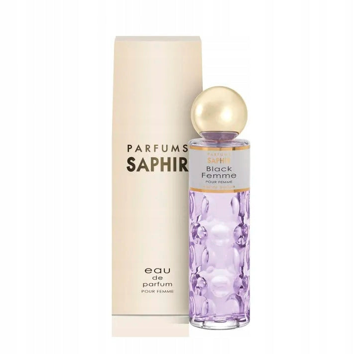 SAPHIR WOMEN BLACK FEMME Eau de Parfum, 200 ml