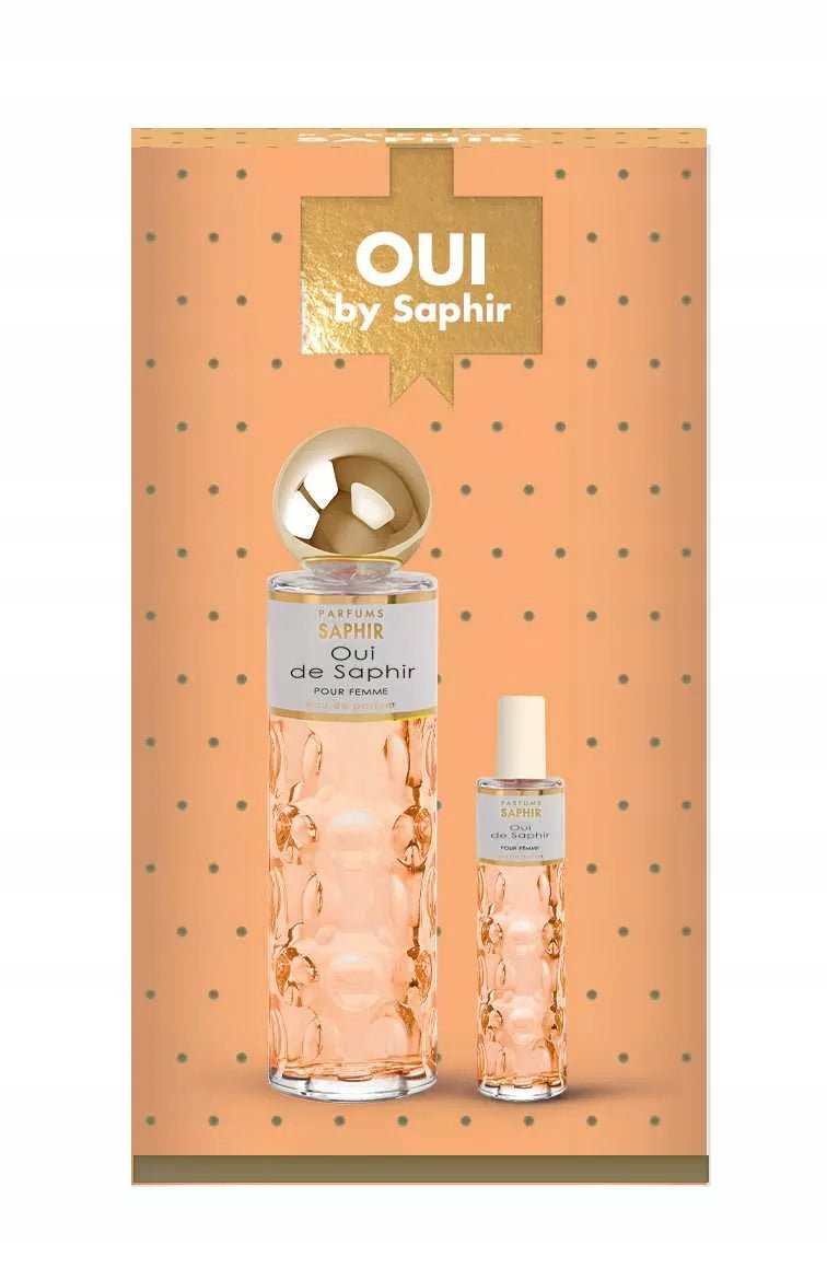 SAPHIR WOMEN Eau de toilette OUI set of 200 ml + 30 ml