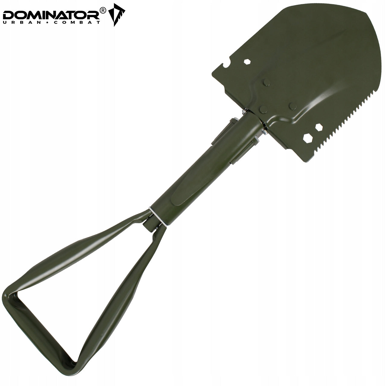 SAPPER FOLDING MILITARY SPATULA FIELD PICKAXE DOMINATOR WITH COVER LARGE Packaging status original