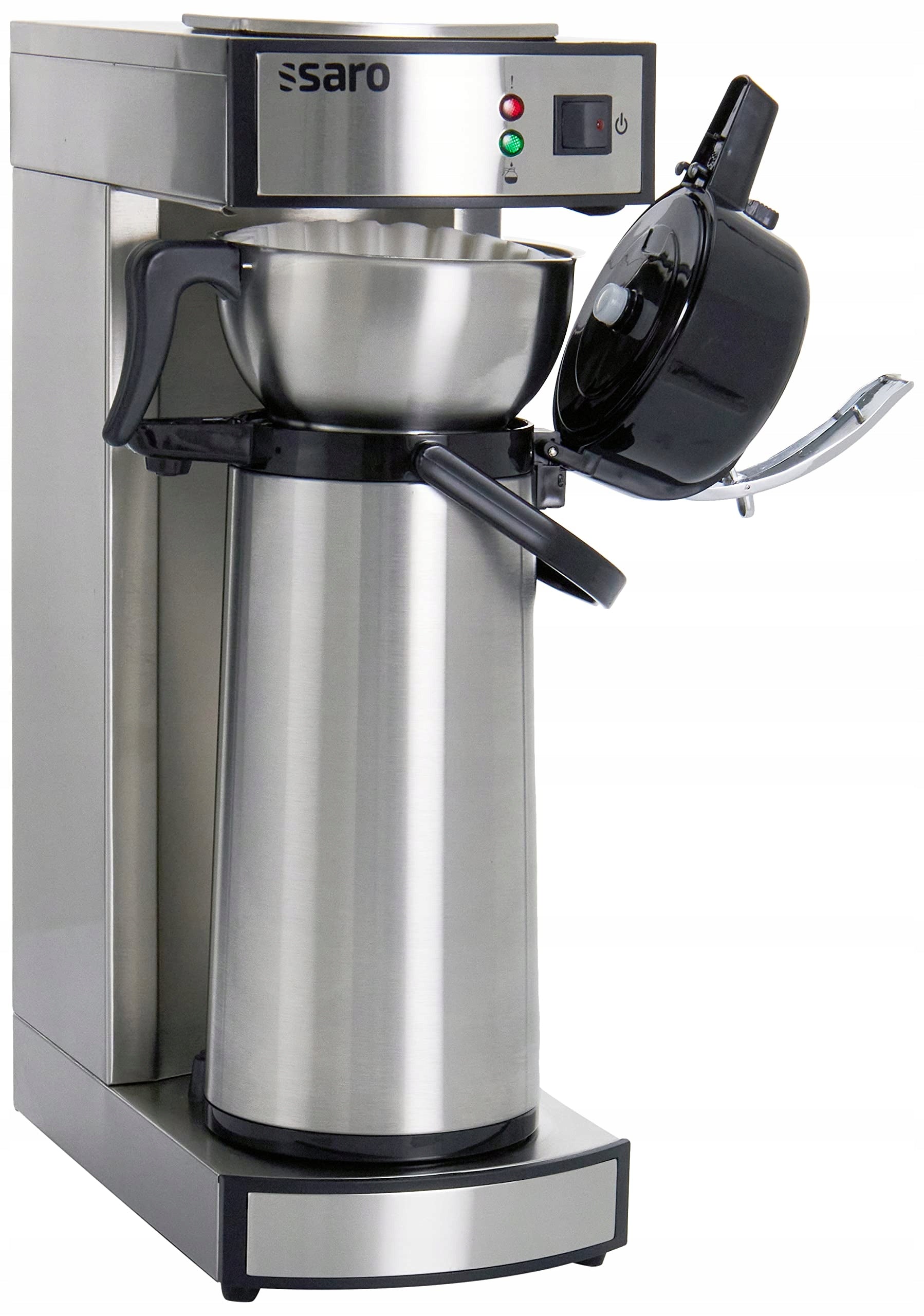 SARO Overflow Maker 10 Cups Silver