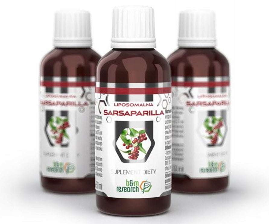 SARSAPARILLA liposomal extract MUSCLE GROWTH Number of servings per packaging 30