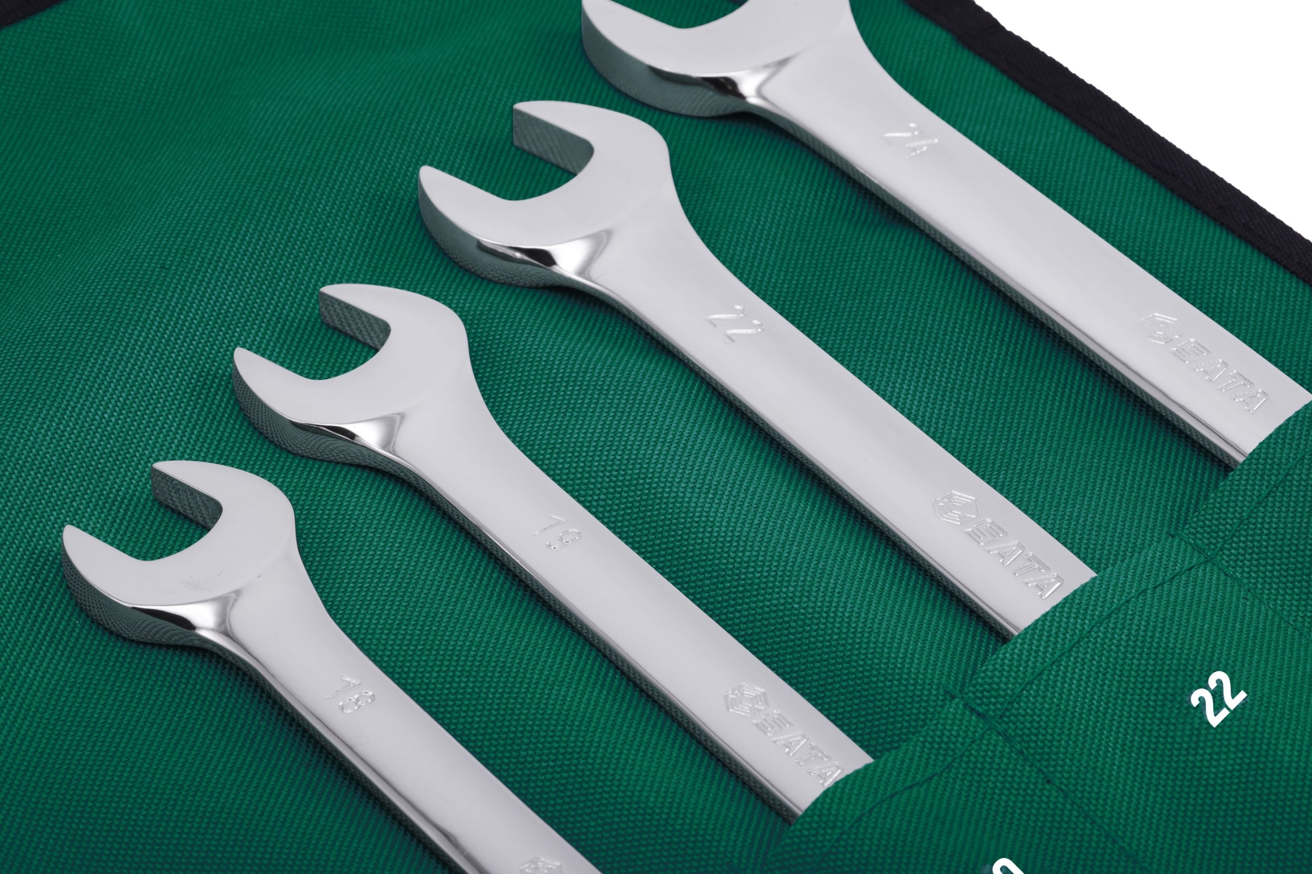 SATA Flat Eye Wrenches Set of 14pcs Product weight with unit packaging 1 kg