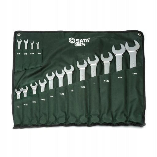 SATA Set of spanner wrenches 16pcs ST09074SJ