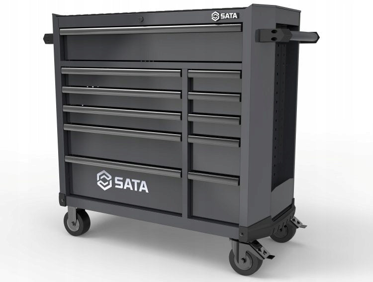SATA TOOL CART WORKSHOP CABINET PRO 11 DRAWERS + 299el. tools Packaging status original