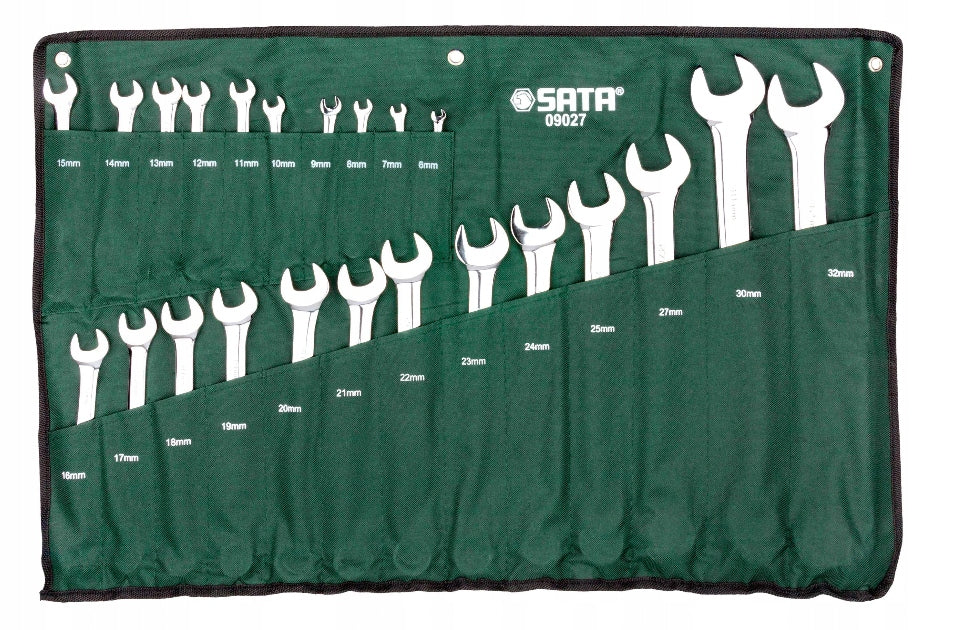 SATA09027 Flat-Eye Wrenches 23 pieces +FREEBIE