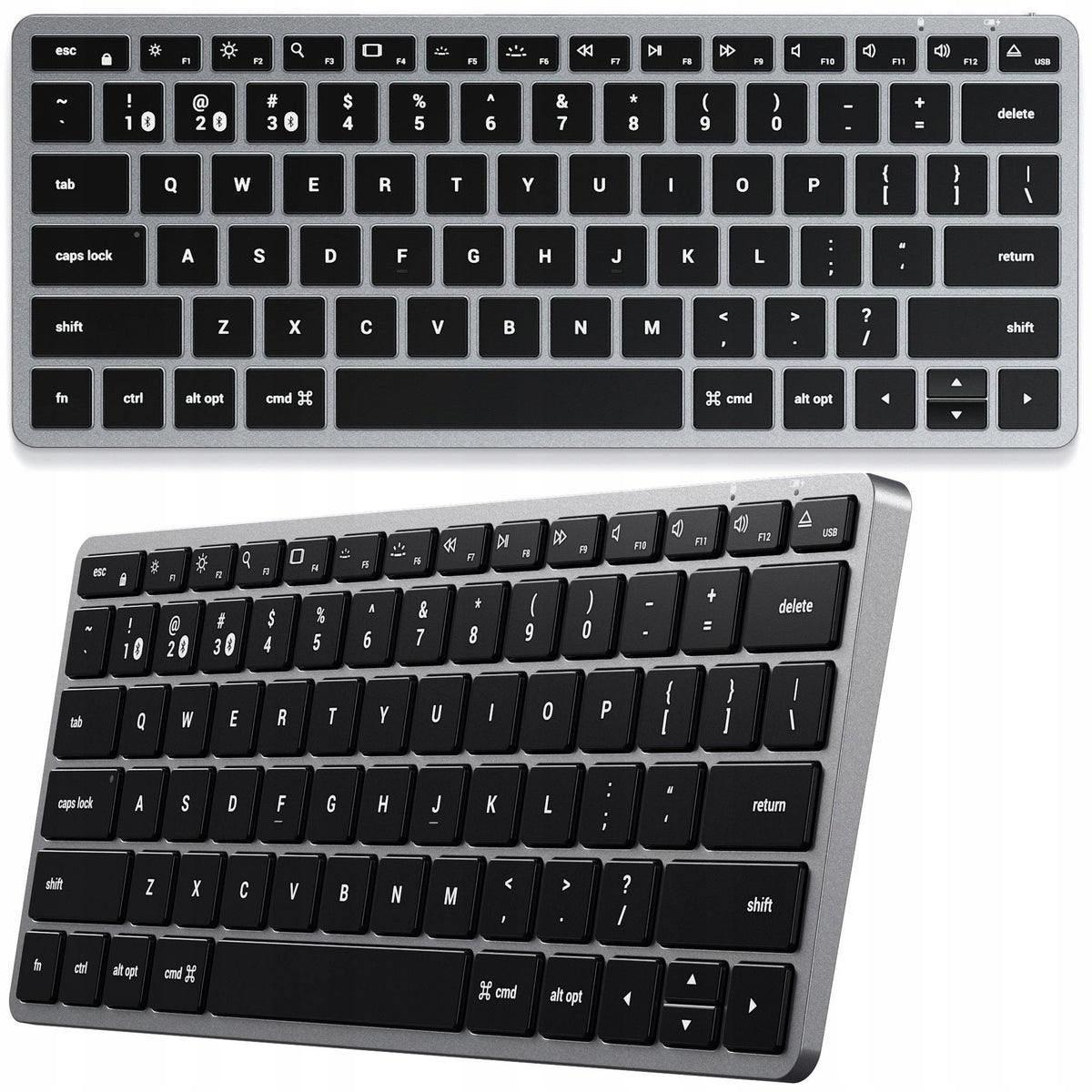 SATECHI Keyboard for macOS / iPadOS / iOS X1 Slim Wireless Bluetooth