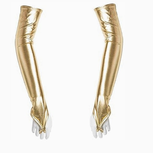 SATIN GLOVES WOMEN'S LONG EVENING FOR MASQUERADE PARTY COSTUME