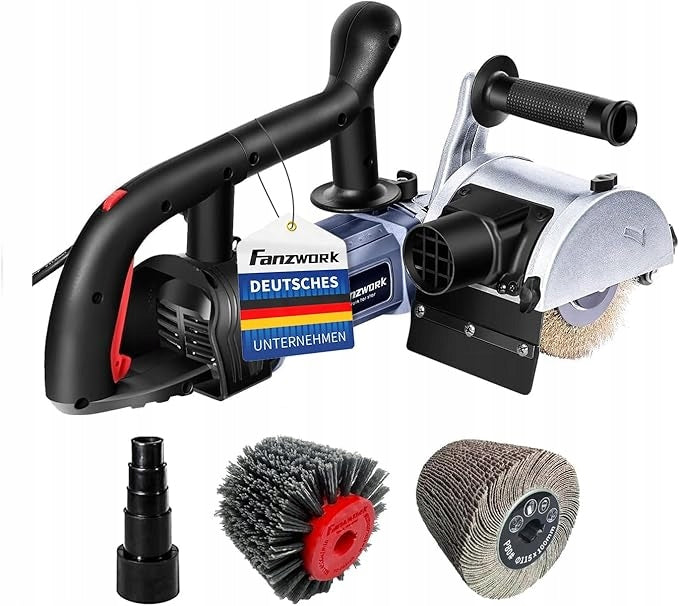 SATIN MACHINE 1500W PROFESSIONAL EXTRACTION 3 BRUSHES SET Packaging status original