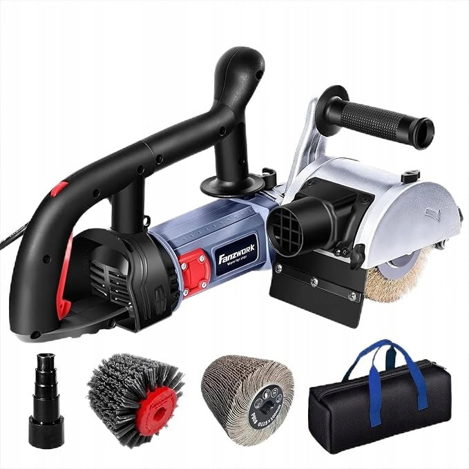 SATIN MACHINE 1500W PROFESSIONAL EXTRACTION 3 BRUSHES SET