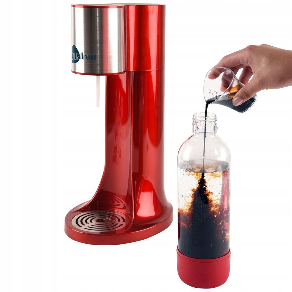 SATURATOR 1,1L 24X19X42CM RED FOR GASSING WATER SAFETY VALVE Product weight with unit packaging 5.76 kg