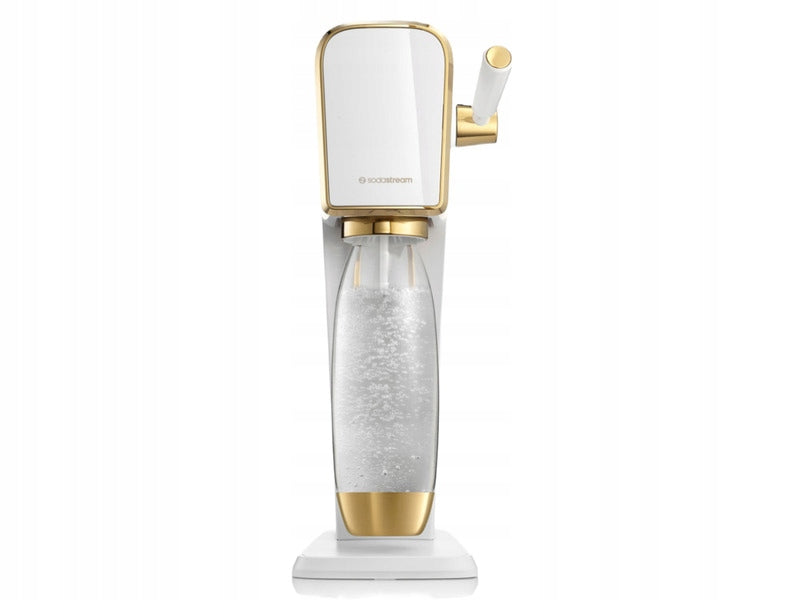 SATURATOR SODASTREAM ART WATER GASSING DEVICE BOTTLE CYLINDER CO2 Manufacturer code ART BIAŁO-CZERWONY 2 BUTELKI