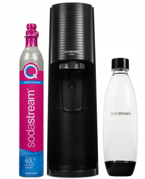SATURATOR for water SodaStream + 1L bottle + CO2 cylinder cartridge SET