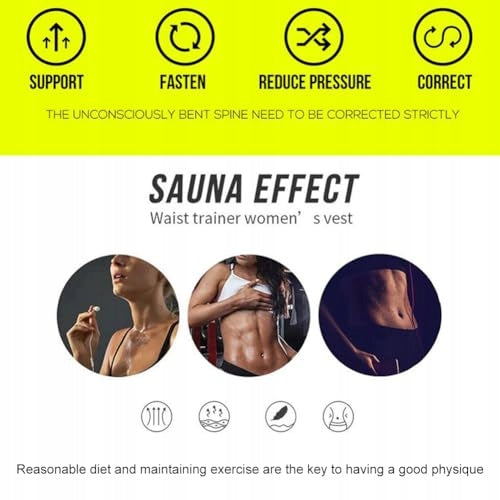 SAUNA VEST WOMEN'S NEOPRENE BODY SHAPING TRAINING FOR HOME Body parts not specified