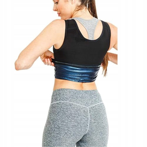 SAUNA VEST WOMEN'S NEOPRENE BODY SHAPING TRAINING FOR HOME Size XS