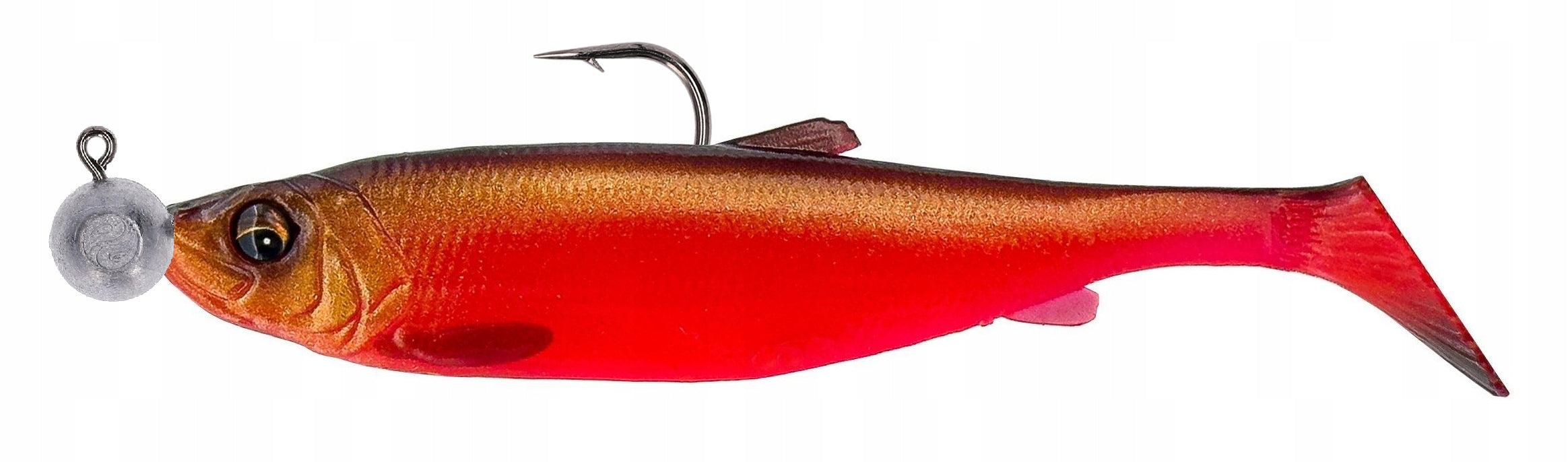 SAVAGE GEAR Herring 13 cm Armed Hoof Black Red for pike zander Manufacturer code SgH13UBR