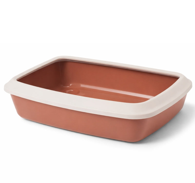 SAVIC Iriz Cuvette with frame high toilet rabbit cat open red 42cm