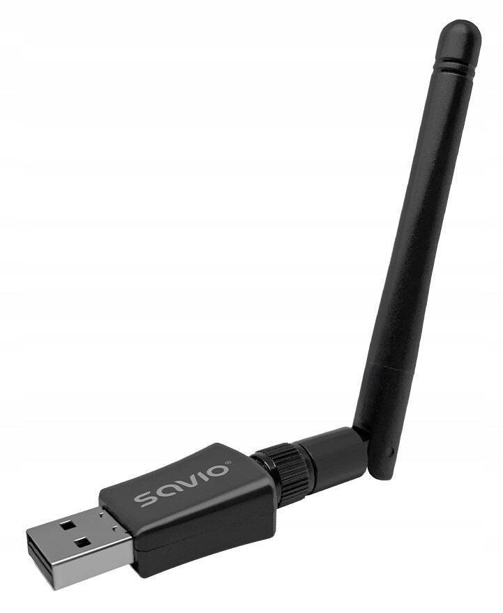 SAVIO AK-61 USB 2.4/5 GHz WiFi Adapter with USB 2.0 AC/B/G/N Antenna
