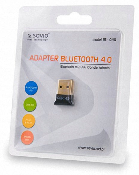 SAVIO BT-040 adapter Packaging status original