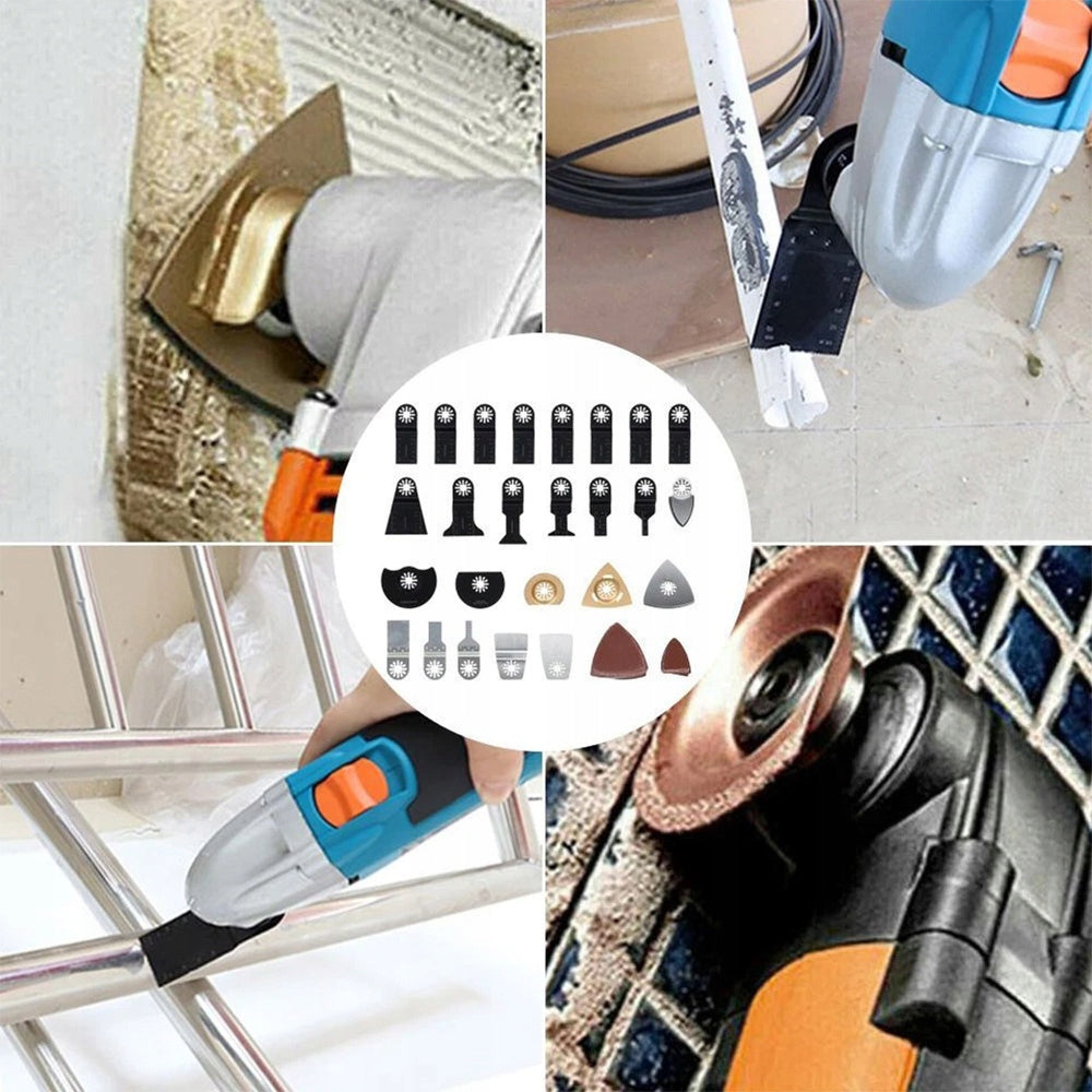 SAW BLADE FOR MULTIFUNCTIONAL WOODEN TOOL, OSCILLATING BLADE SET 100PCS Manufacturer code HO-0243A1-CS