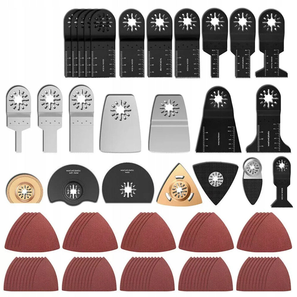 SAW BLADE FOR MULTIFUNCTIONAL WOODEN TOOL, OSCILLATING BLADE SET 100PCS