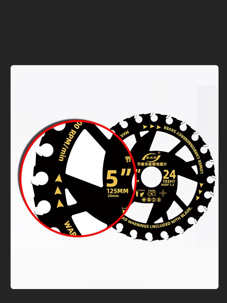 SAW BLADE FOR WOOD GRINDER 125 BALL FOR PRECISION CUTTING Brand no brand