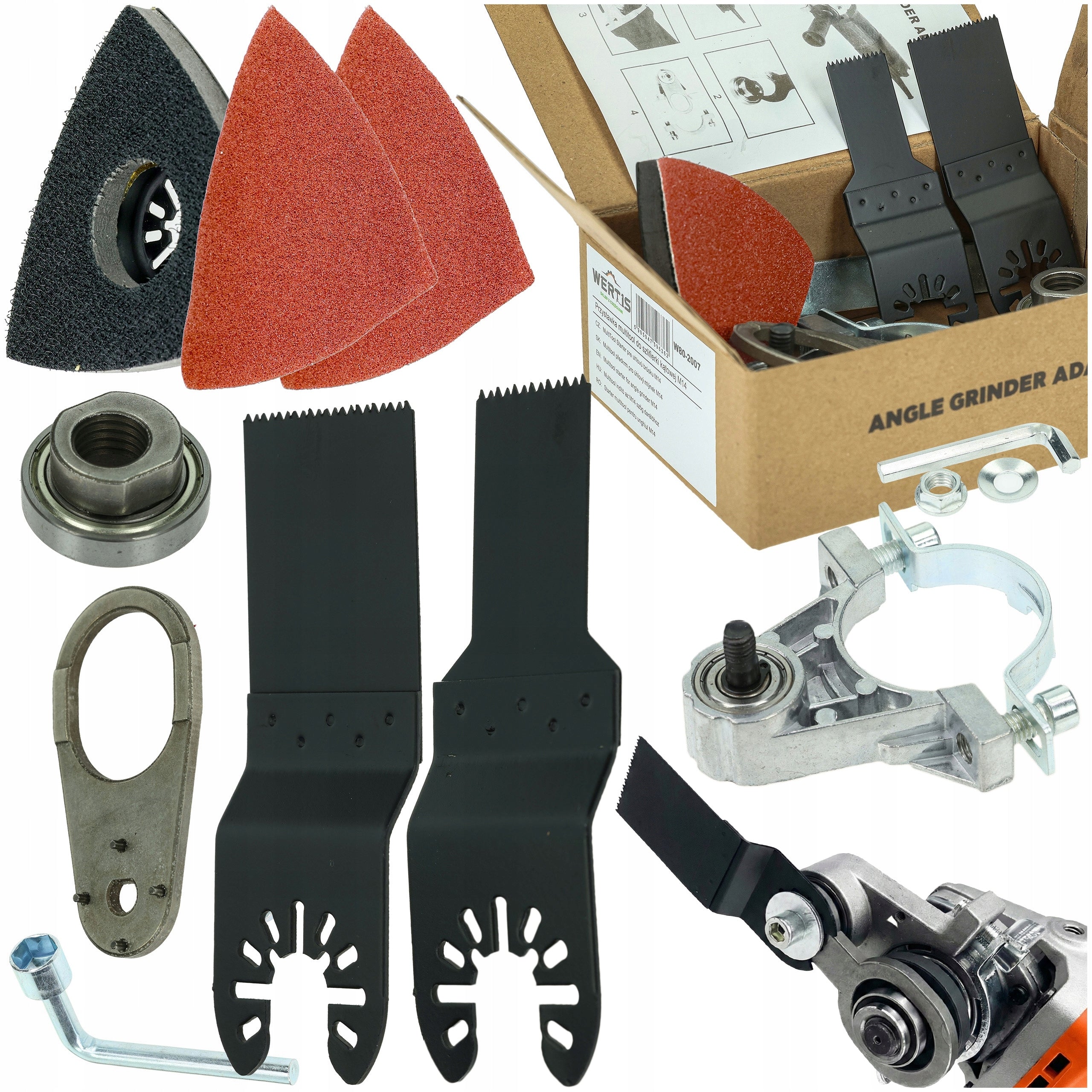 SAW BLADE MULTITOOL ADAPTER FOR ANGLE GRINDER MULTI TOOL