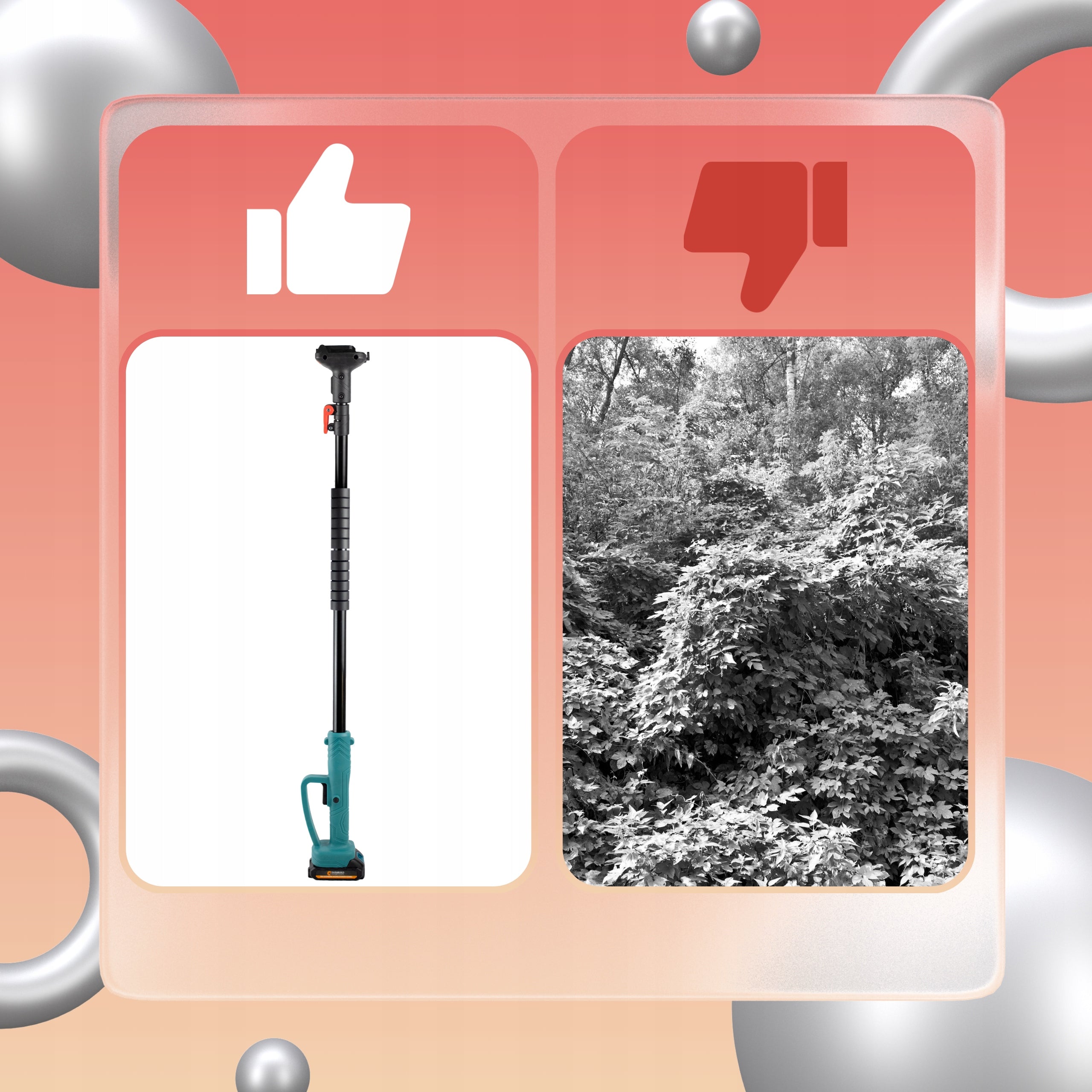 SAW BOOM TELESCOPIC EXTENSION SHEARS PRUNING SHEARS LENGTH ADJUSTMENT Power supply rechargeable battery