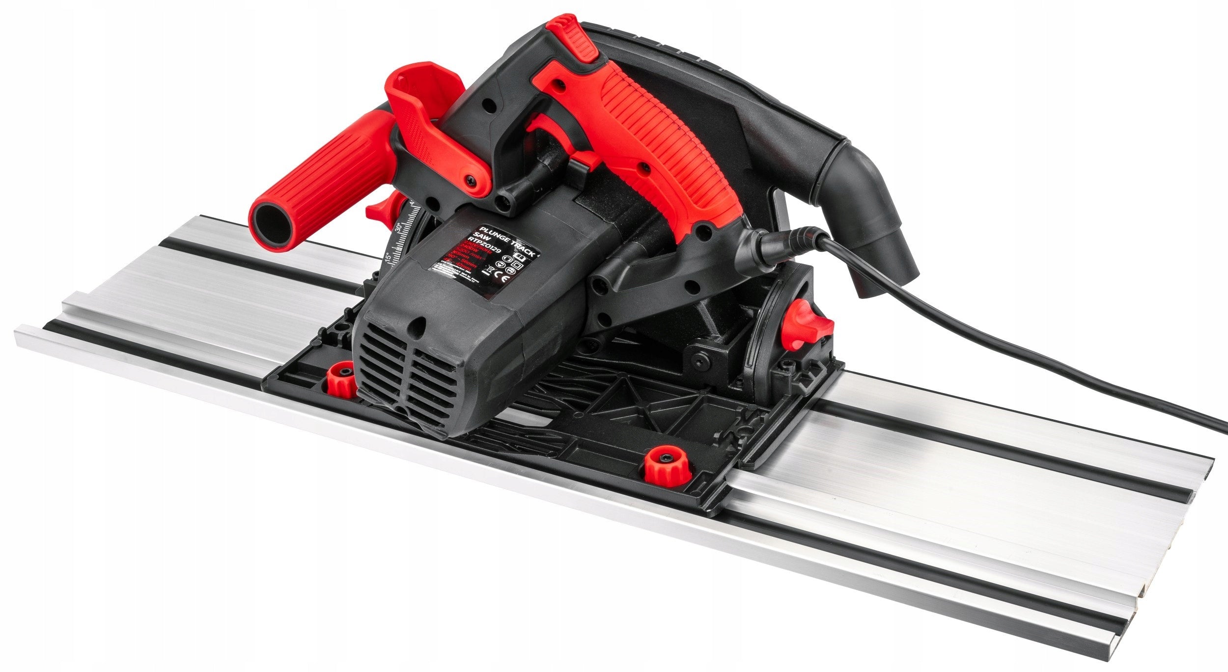 SAW-DEEPENING MACHINE PLUNGE SAW 2400W DISCS RAIL GUIDE Battery voltage 230 V