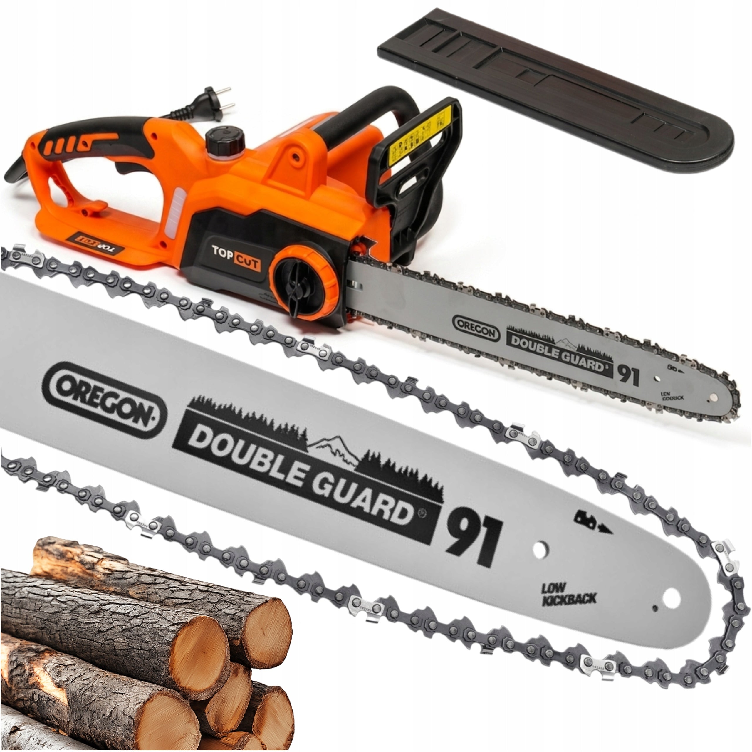 SAW ELECTRIC SAW TOP CUT 240V 2400W 40CM CHAIN GUIDE OREGON