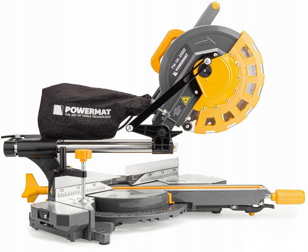 SAW MITER SAW WOOD MITER LASER 2400W 230V/50HZ LED UK-2400M Brand Powermat