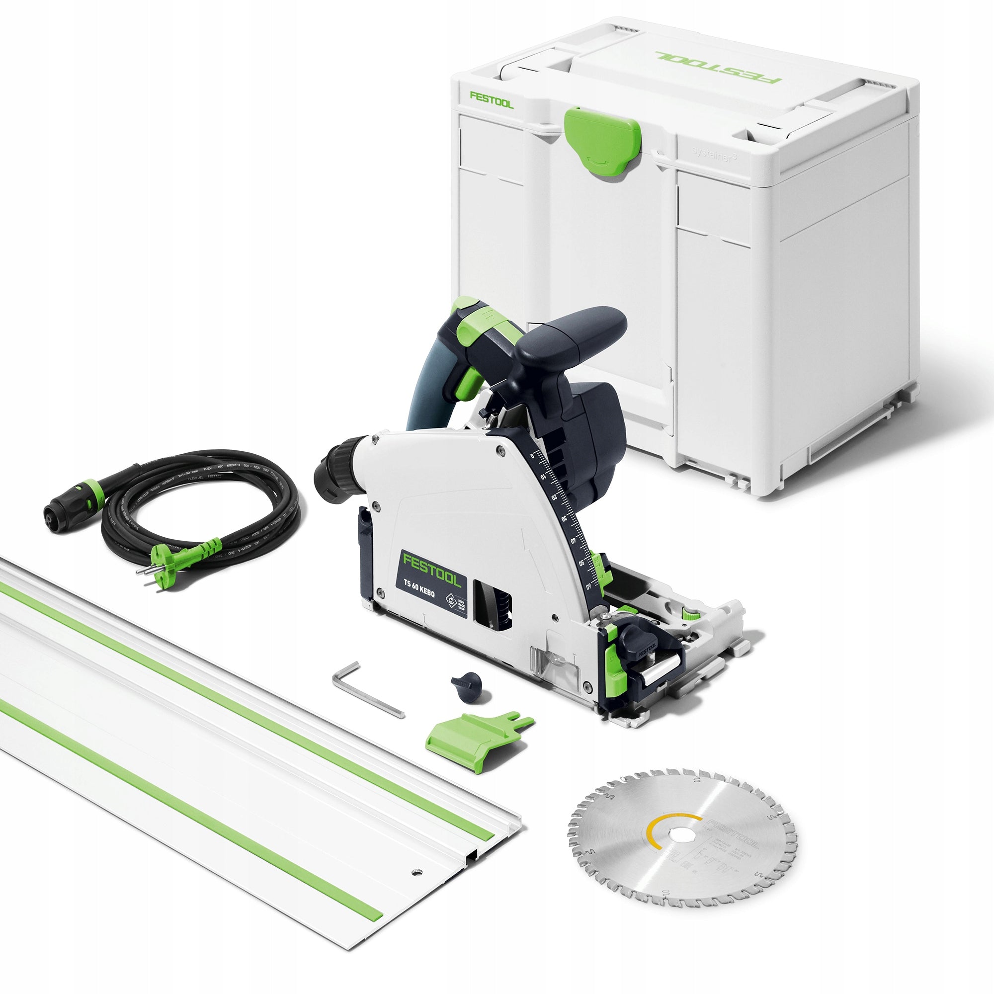 SAW PLUNGER FESTOOL TS 60 KEBQ-PLUS CIRCULAR SAW PLUNGE RAIL 1,4 Packaging status original
