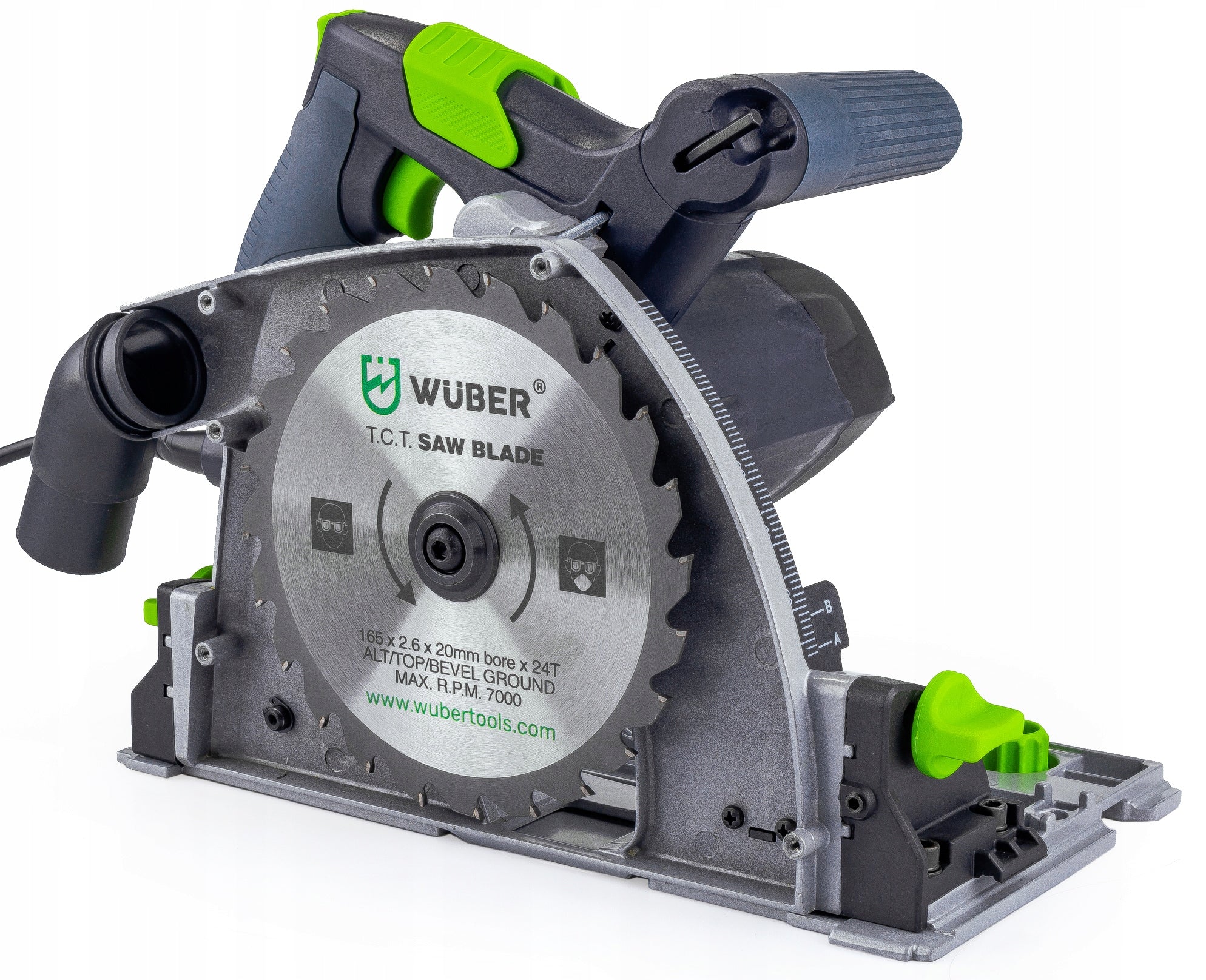 SAW PLUNGER SAW-DEEPENING MACHINE + RAIL DISC Rotational speed 5500 rpm
