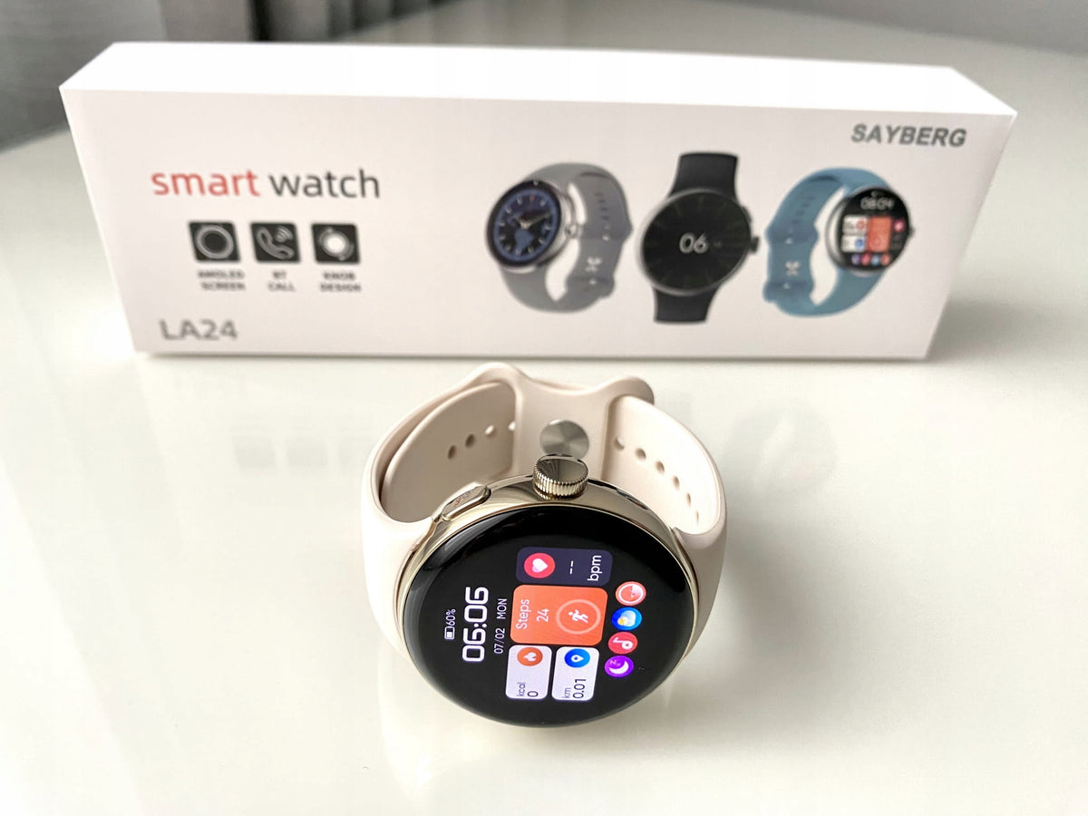SAYBERG women's smartwatch with AMOLED screen and voice calls MENU PL Brand no brand