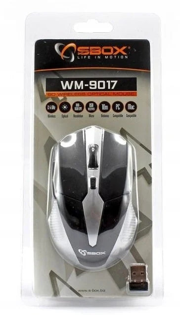Sbox WM-9017, sidabrinė