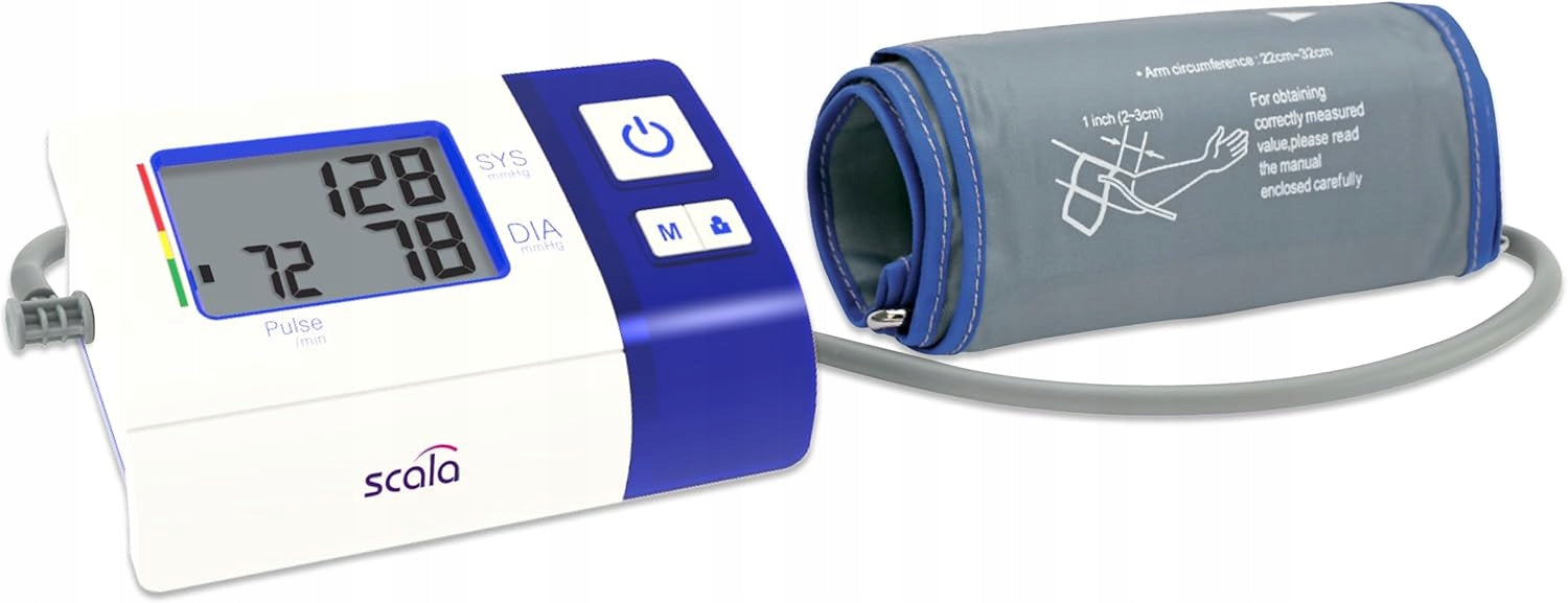 SCALA SC7620 Shoulder Blood Pressure Monitor Electronic + Case