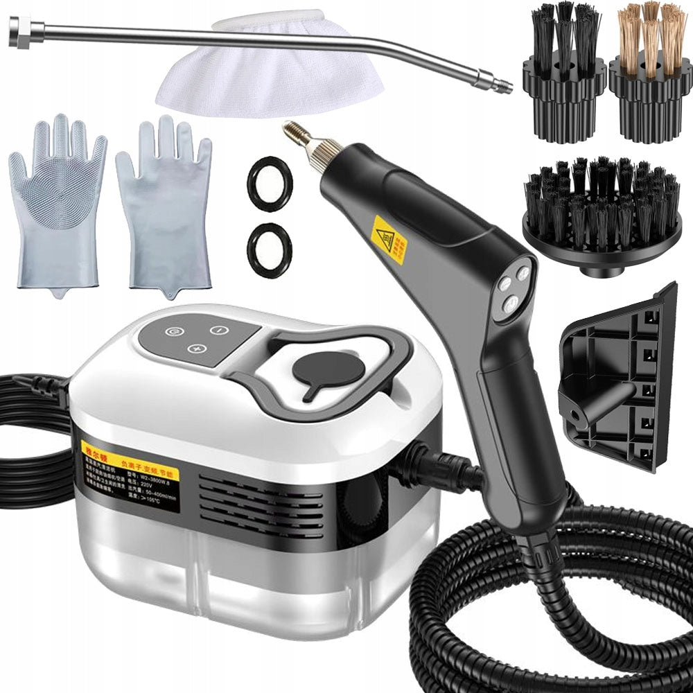 SCALE REMOVER Steamer For Kitchen Hoods 2500W Steam Cleaner BRUSH SET