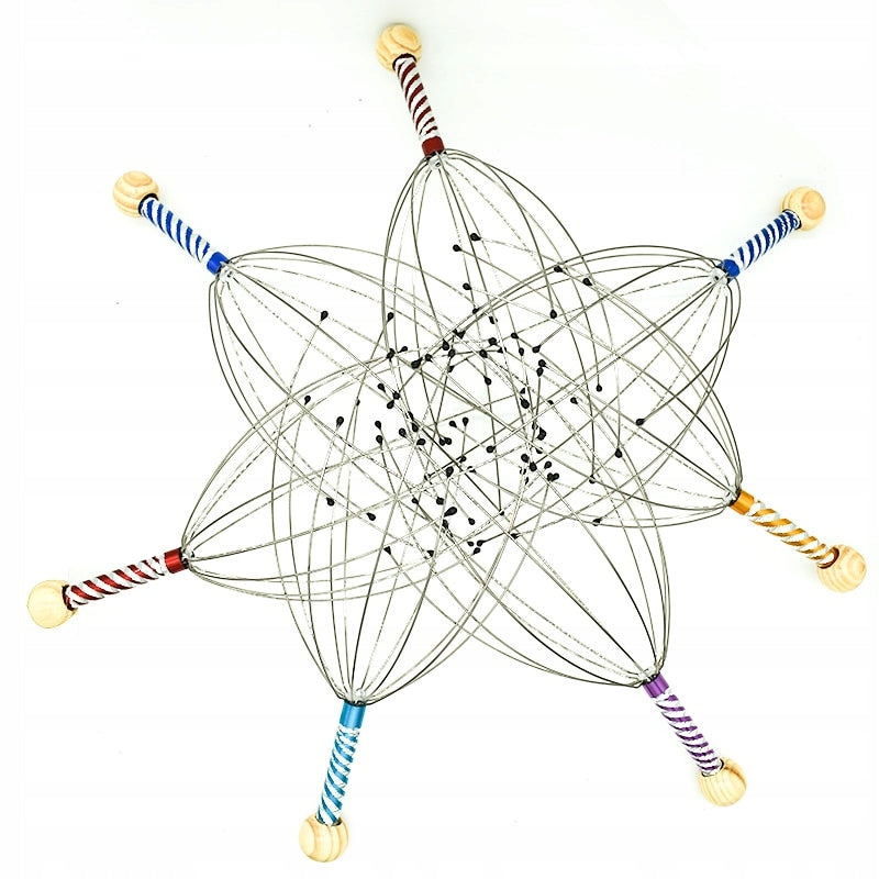SCALP MASSAGER AYURVEDIC MASSAGE WIRE MASSAGE SPIDER RELAX Brand SATIS