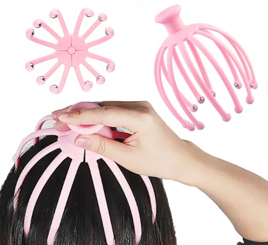 SCALP MASSAGER RUBS HAIR GROWTH AYURVEDIC SCRATCHER