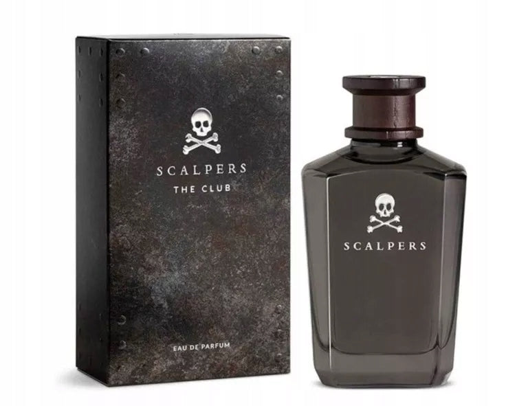 SCALPERS THE CLUB 75ML EDP EAU DE PARFUM Packaging status original