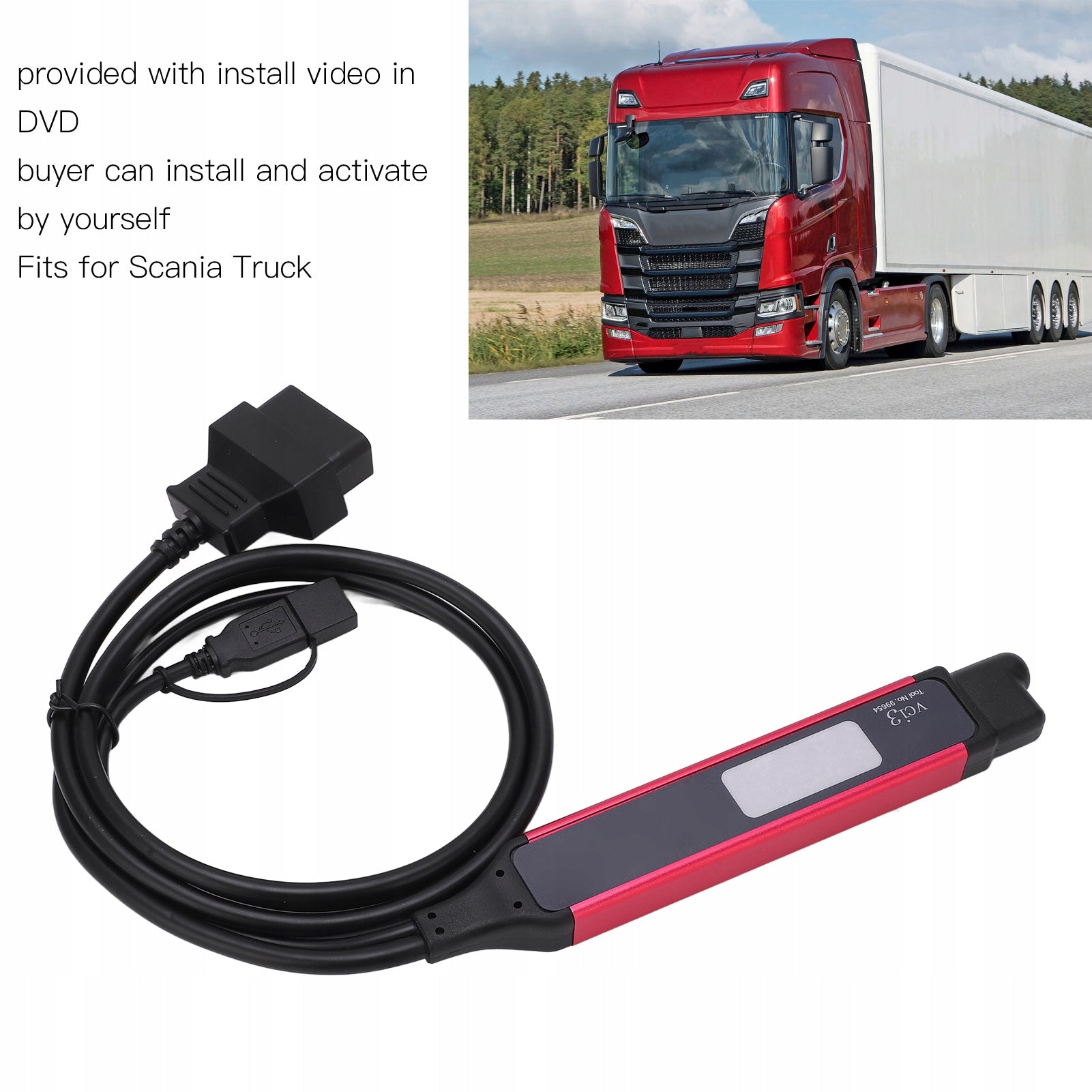 SCANNER CODE READER VCI 3 WIFI WIRELESS Manufacturer code 1613220031411