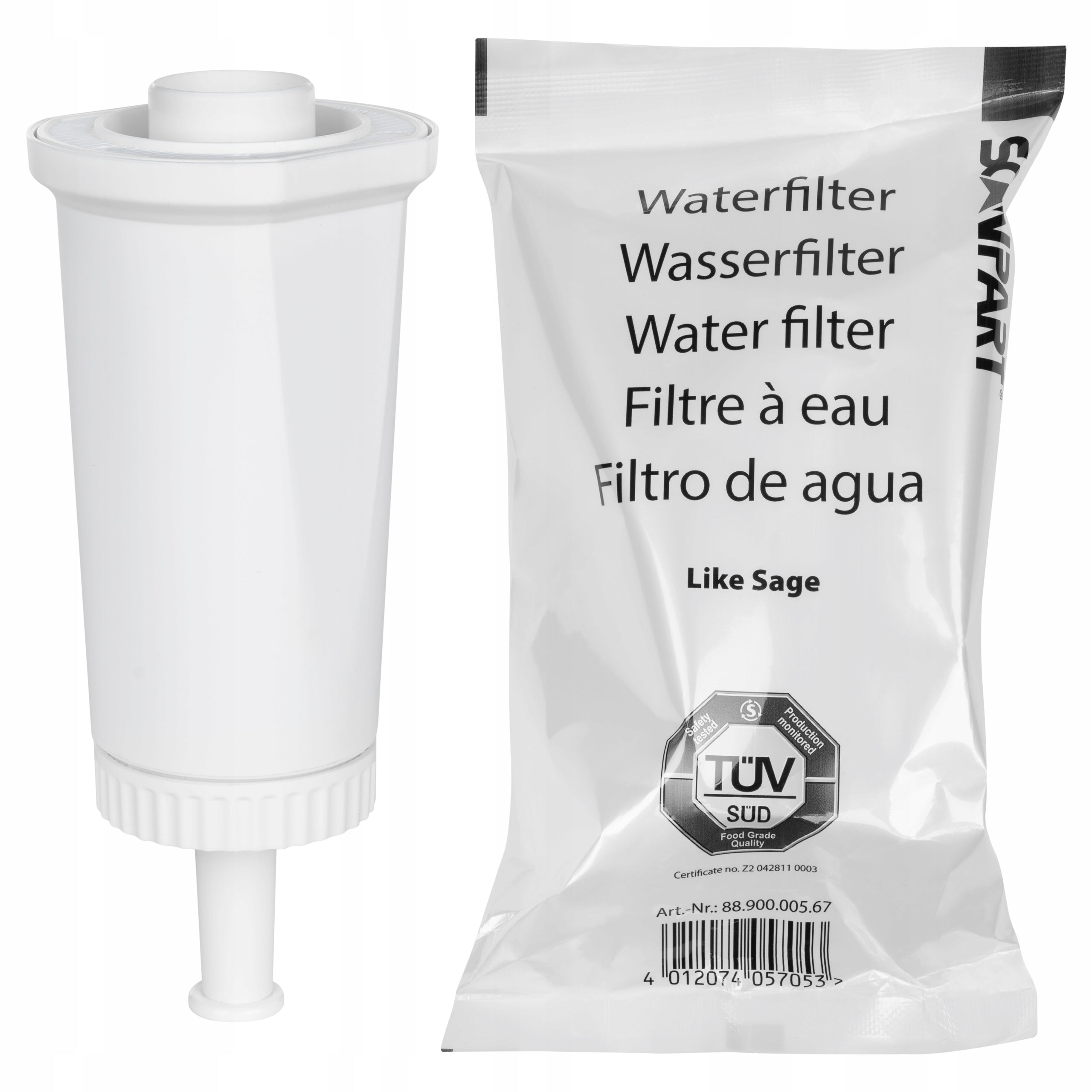 SCANPART WATER FILTER FOR SAGE BES008 MACHINE