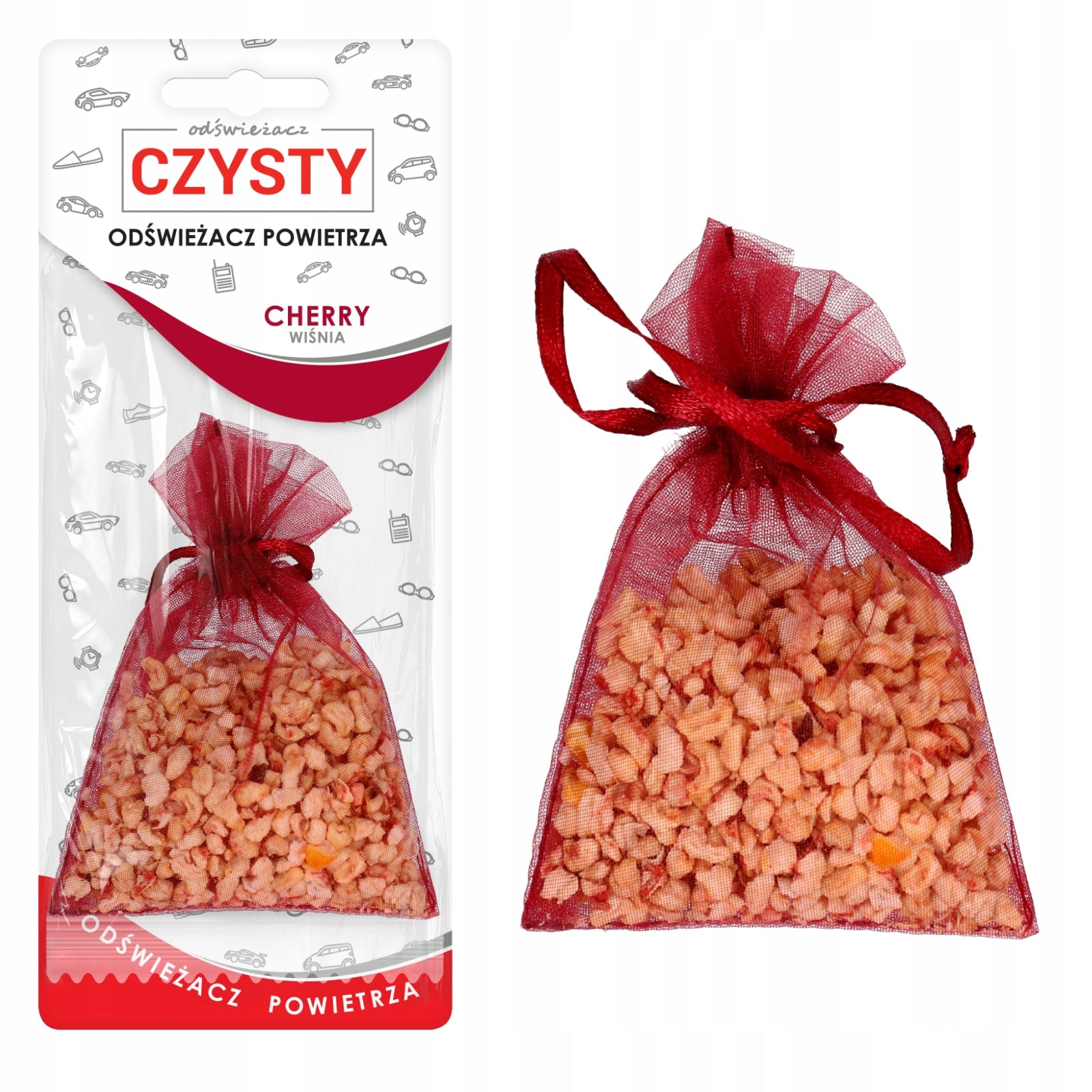 SCENT BAG FRESHENER PENDANT FOR CAR FRAGRANCE CHERRY