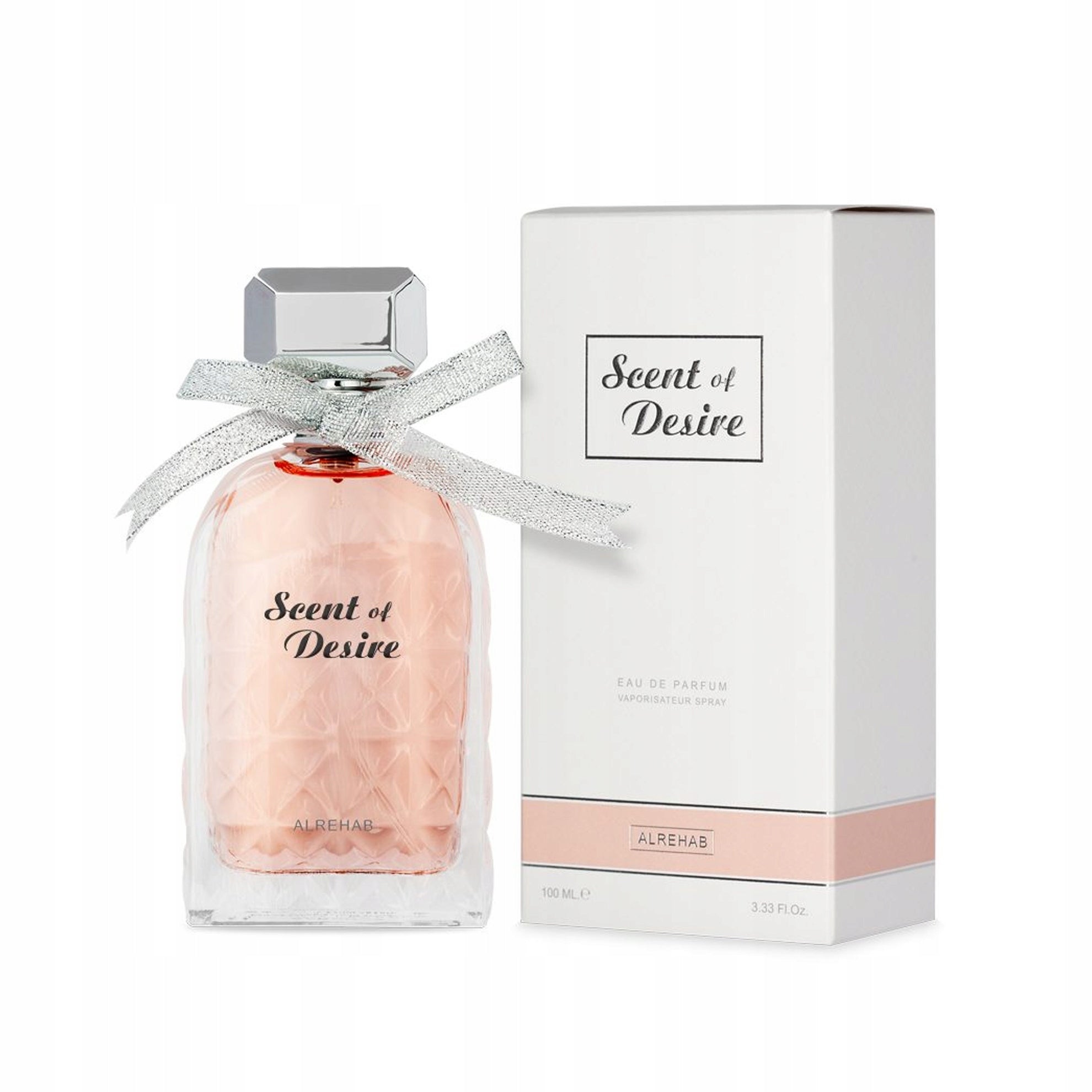 SCENT OF DESIRE PERFUME ARABIC POWDER WHITE FLOWERS 100 ml AL REHAB EDP Packaging status original
