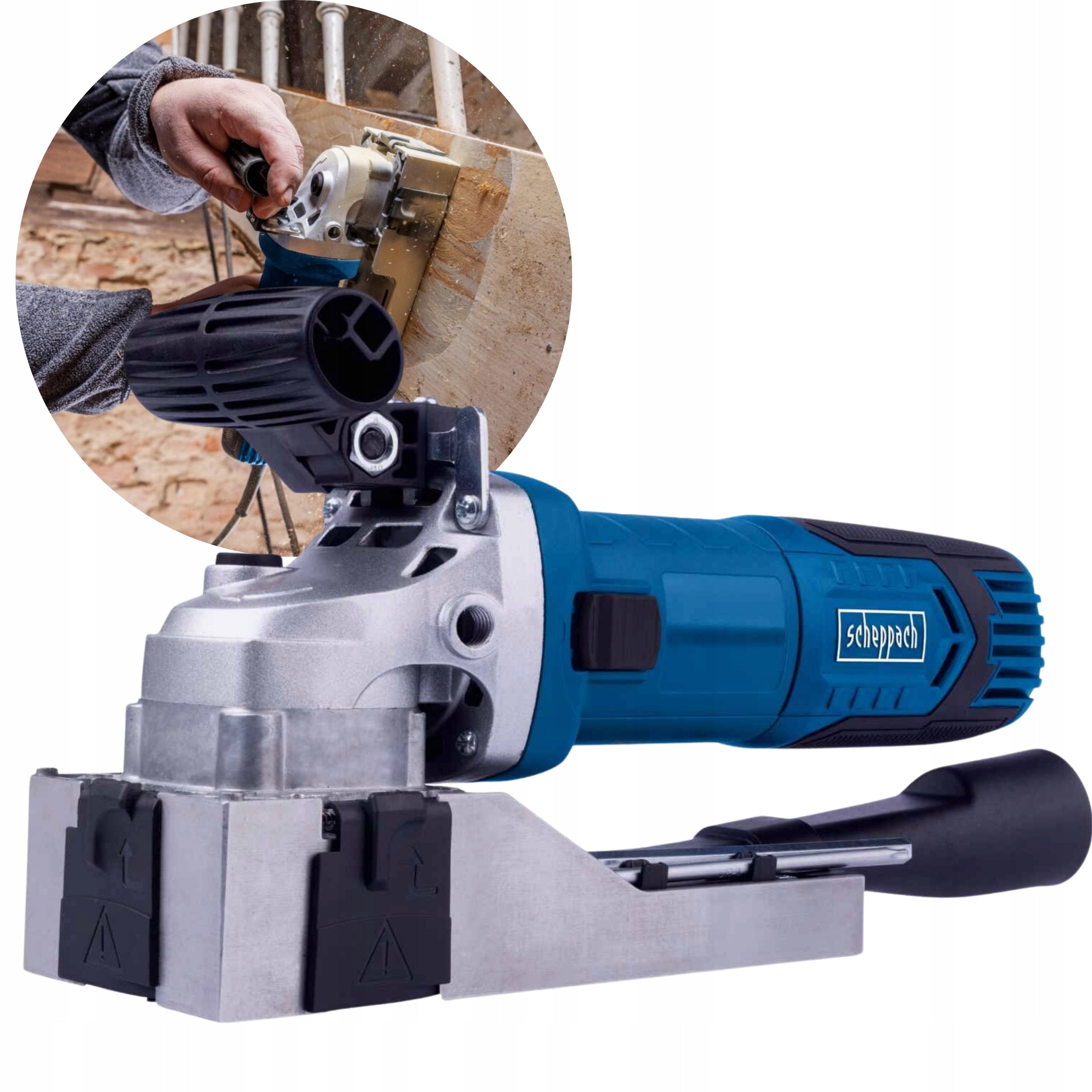 SCHEPPACH LFR720 MILLING MACHINE GRINDER 720W FOR PAINT AND VARNISH REMOVAL