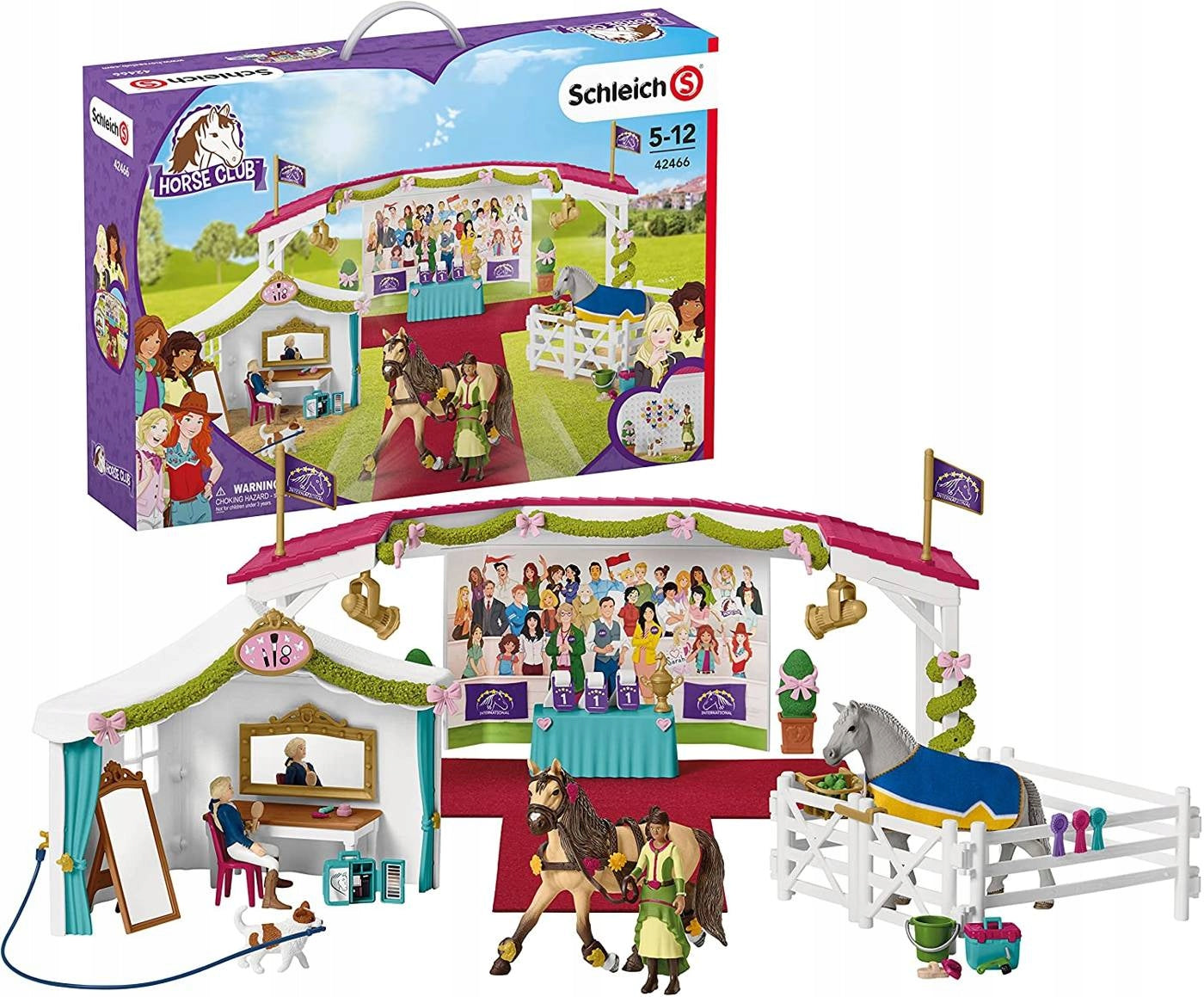 Didysis žirgų pasirodymas Horse Club Schleich