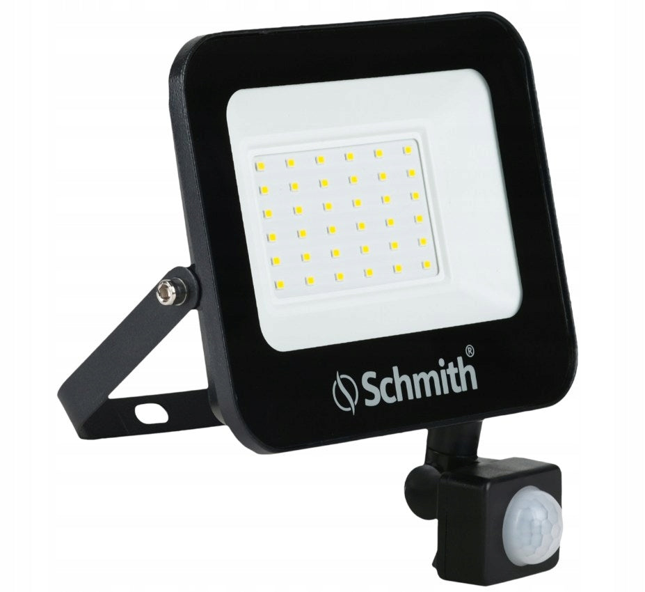 SCHMITH 30W LED HEADLIGHT WITH MOTION SENSOR 3000lm IESCH 051